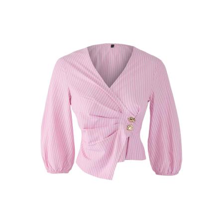 Trendyol Trendyol Blouse rosa / wit