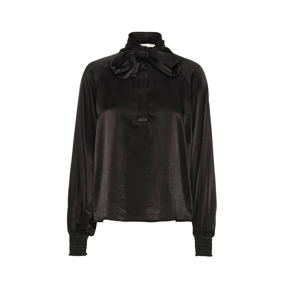 My Essential Wardrobe My Essential Wardrobe Blouse Estelle zwart -