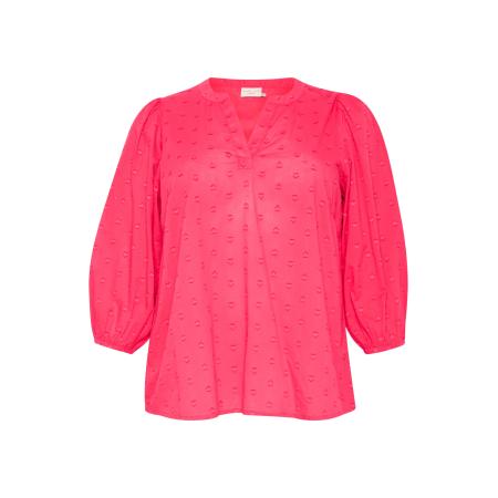 Kaffe KAFFE CURVE Blouse Jolana pitaja roze / lichtroze