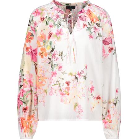 Monari monari Blouse ecru / abrikoos / donkeroranje / pink