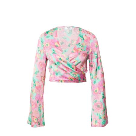 ABOUT YOU Katy Perry exclusive for ABOUT YOU Blouse Jolina groen / lichtroze