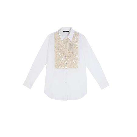Lola Casademunt Lola Casademunt Blouse goud / wit