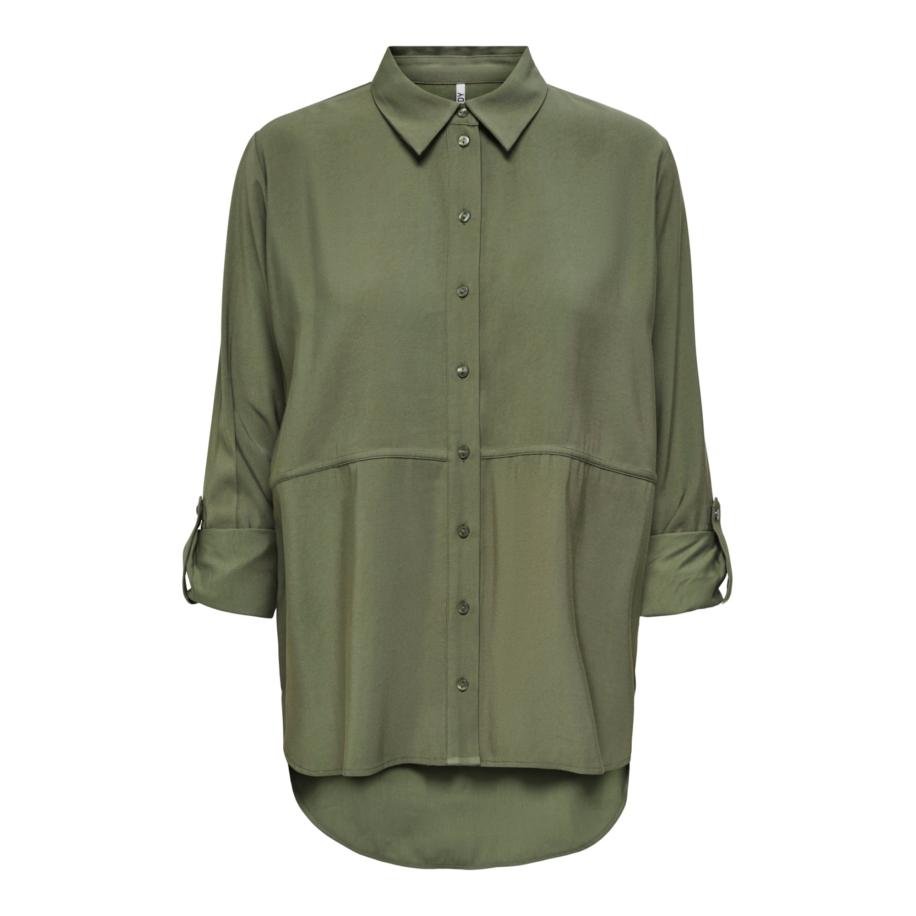 JDY JDY Blouse JDYOlli donkergroen -