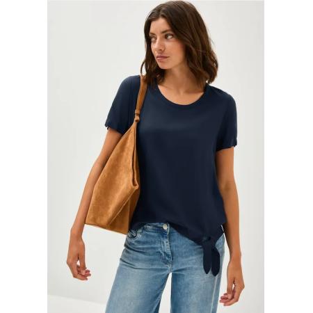 CECIL Blouse met knoopdetail