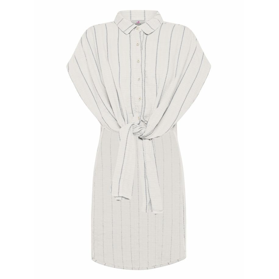 Deha DEHA Blouse navy / wit -