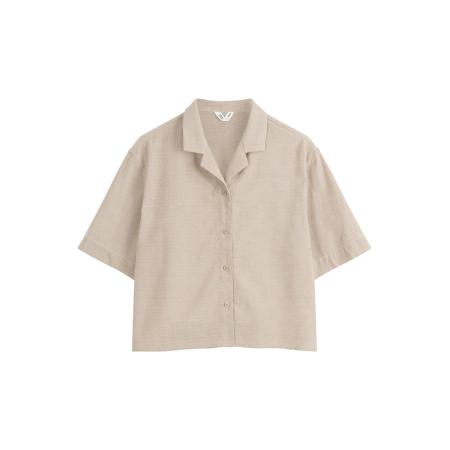 MELA MELA Blouse Tavleen lichtbruin