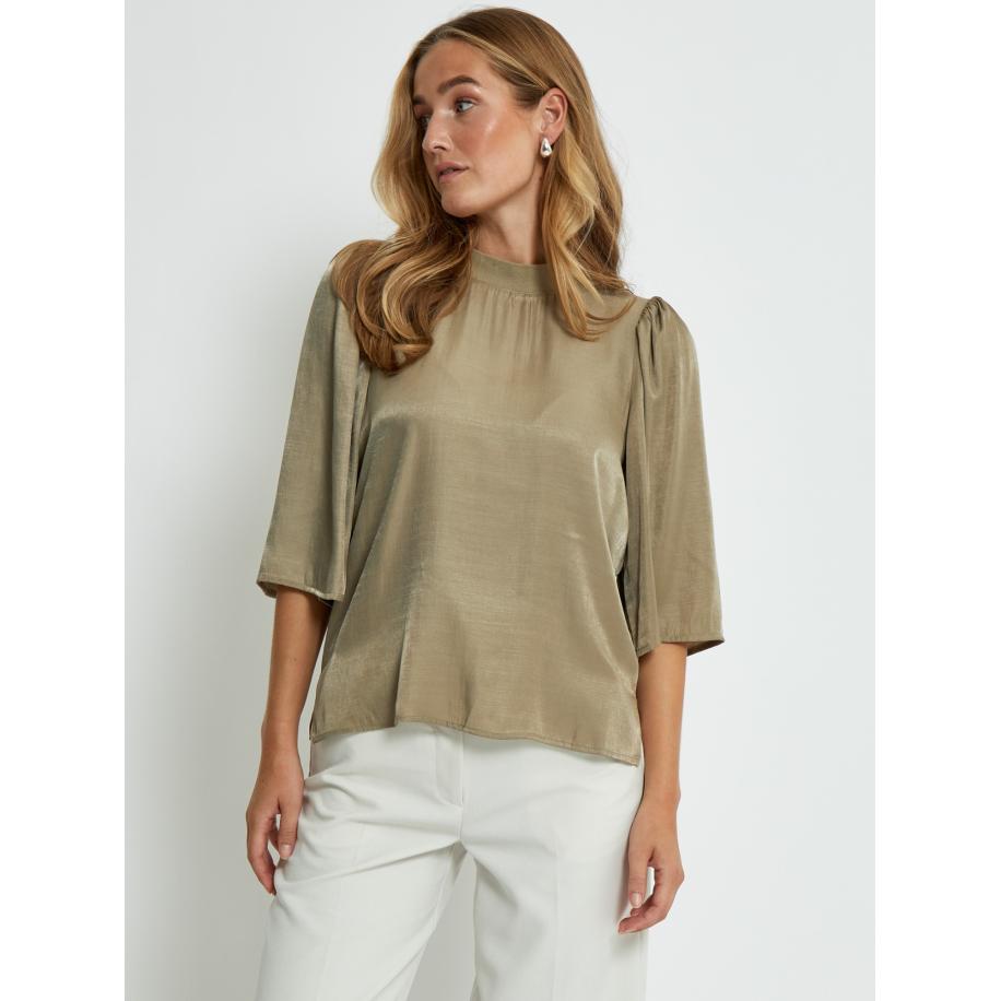Minus minus Blouse Ravena kaki -