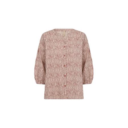 Soyaconcept Soyaconcept Blouse Saima beige / rood