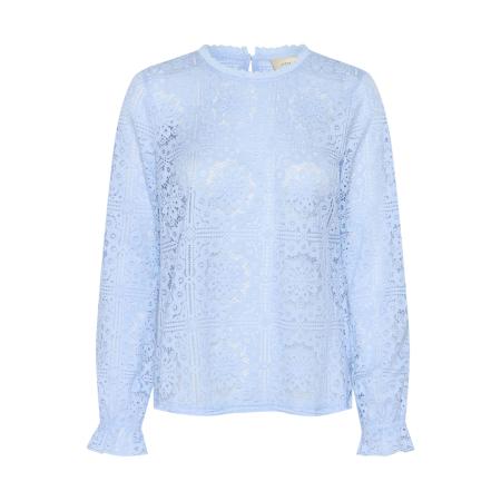 Cream Cream Blouse Tiley lichtblauw