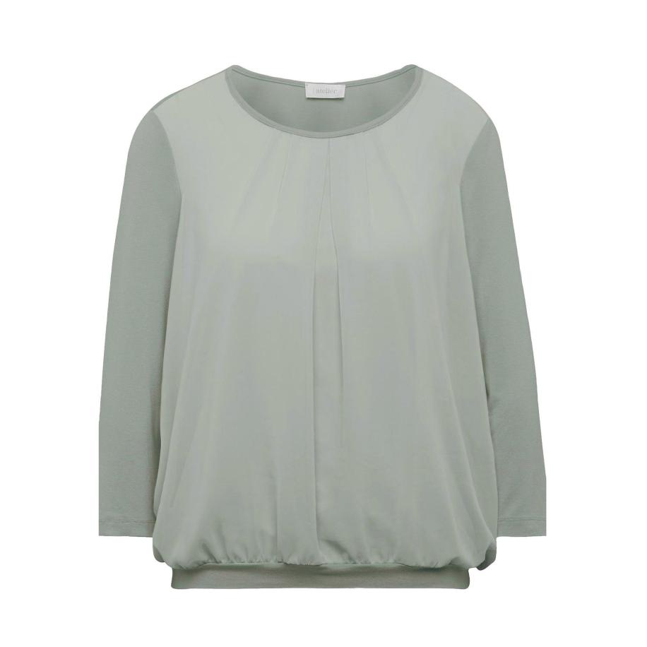 Goldner Goldner Blouse lichtgroen -