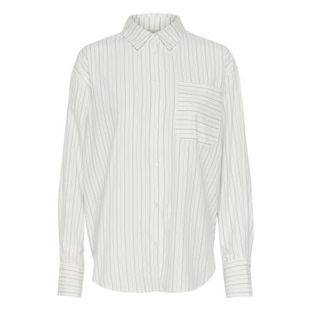 Kaffe Kaffe Blouse KA Tara grijs / wit