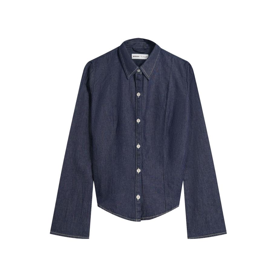 Bershka Bershka Blouse navy -