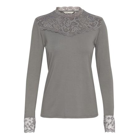 Cream Cream Blouse CR Trulla lichtgrijs