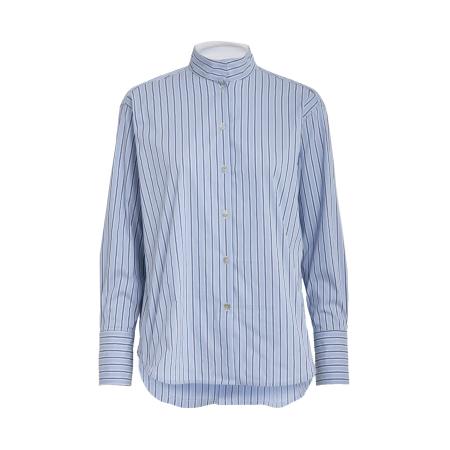 Peppercorn Peppercorn Blouse Kassie lichtblauw / donkerblauw / wit