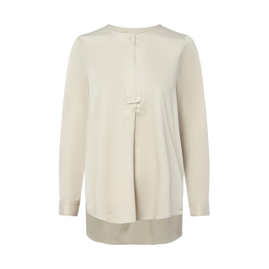 MAERZ Muenchen Blouse taupe Wit
