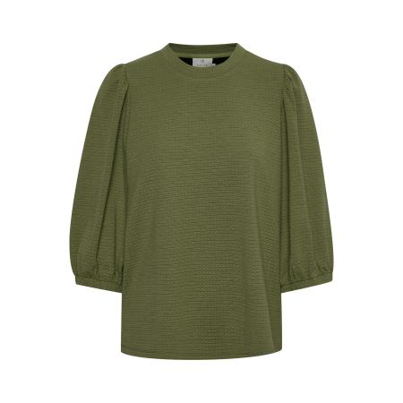 Kaffe Kaffe Blouse Janna olijfgroen