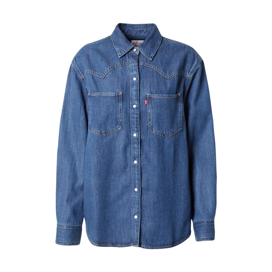 Levi's LEVIS ® Blouse Teodora Western Shirt blauw denim -