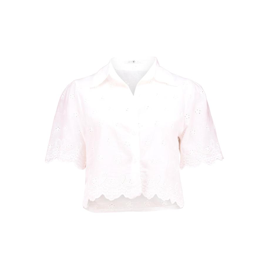 Hailys Hailys Blouse Ki44ki crème -