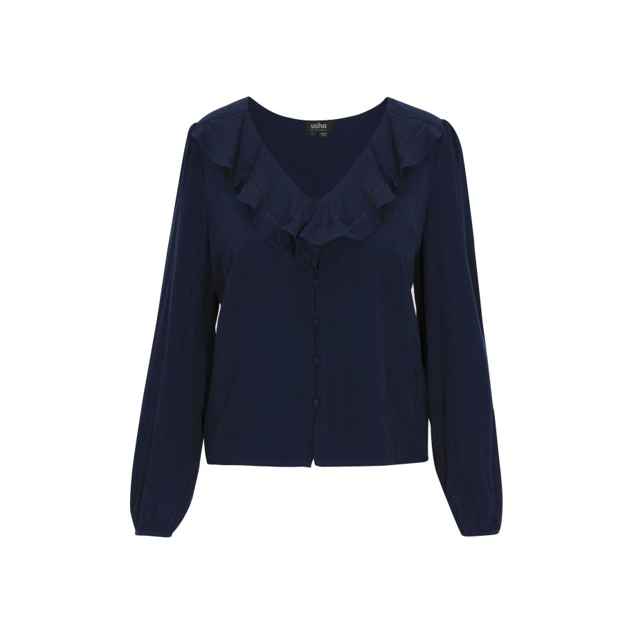usha BLACK LABEL Blouse navy Blauw