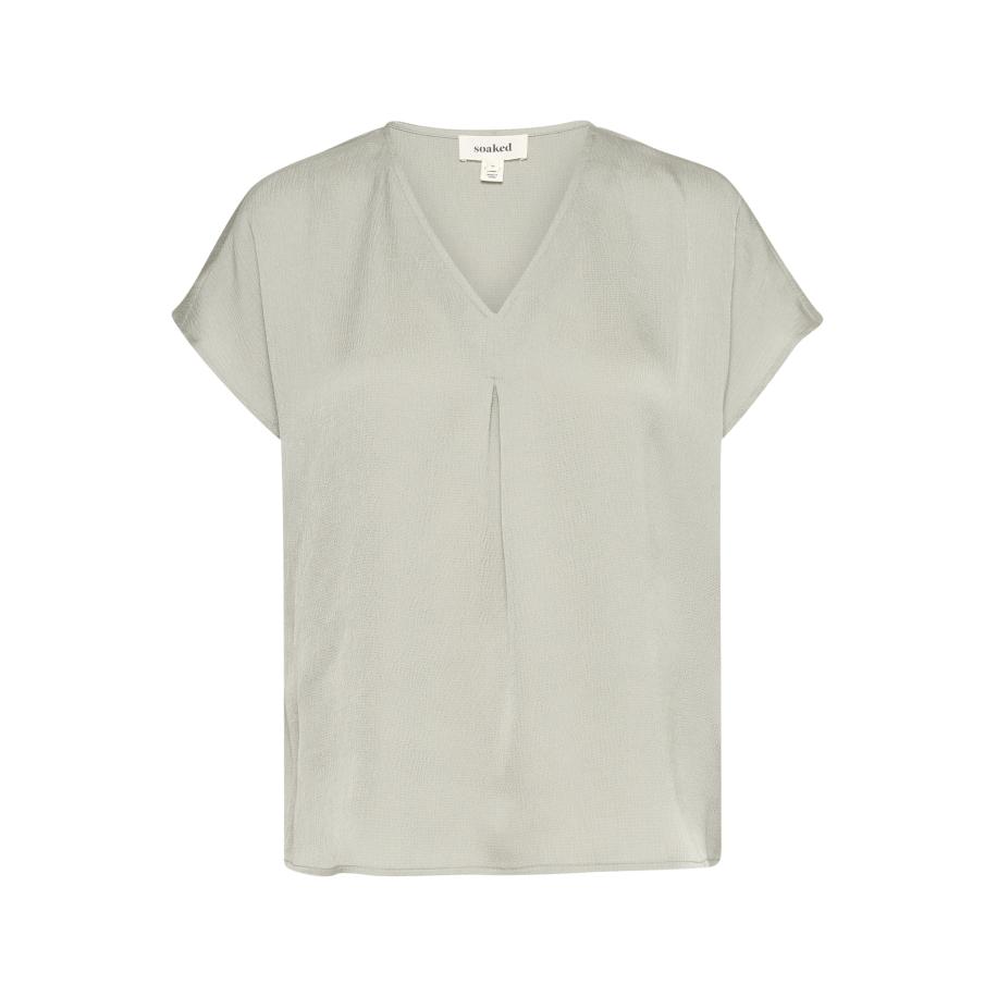 Soaked in Luxury SOAKED IN LUXURY Blouse Loana lichtgrijs -