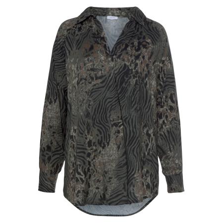 Lascana LASCANA Blouse beige / grijs / zwart