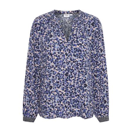 Saint Tropez SAINT TROPEZ Blouse Pelé nude / indigo / lichtblauw / zwart