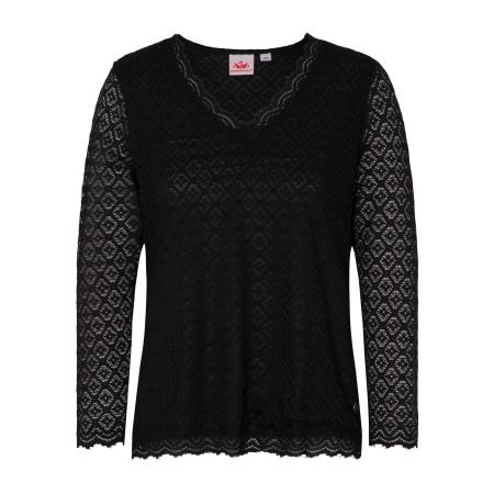 Spieth & Wensky SPIETH & WENSKY Klederdracht blouse Eva zwart