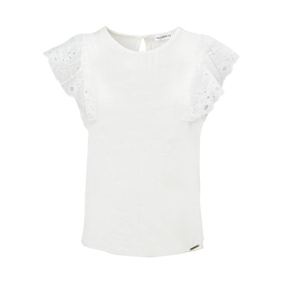 Influencer Influencer Blouse wit -