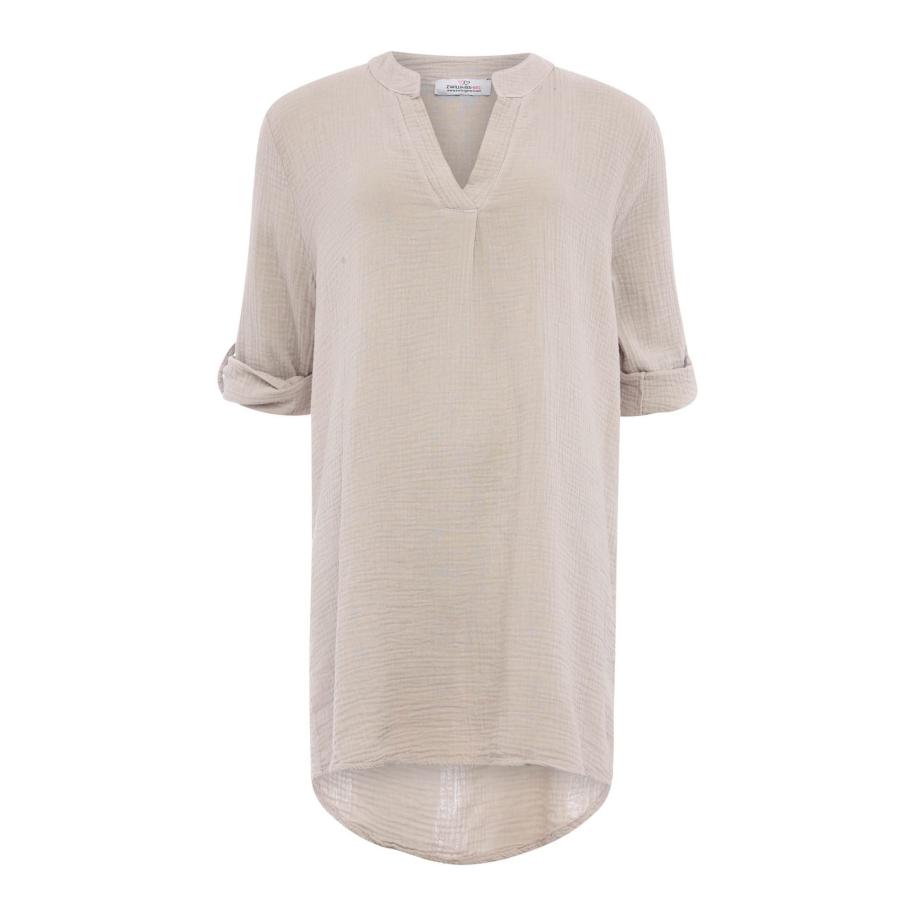 zwillingsherz Zwillingsherz Tuniek Amelie beige -