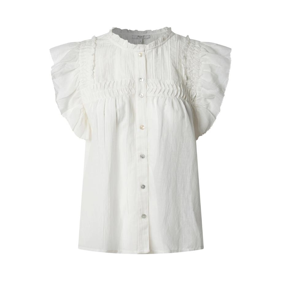 Pepe Jeans Pepe Jeans Blouse Diallo wit -