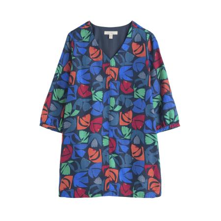 Seasalt Cornwall Seasalt Cornwall Tuniek Loganberry blauw / groen / oranje / rood