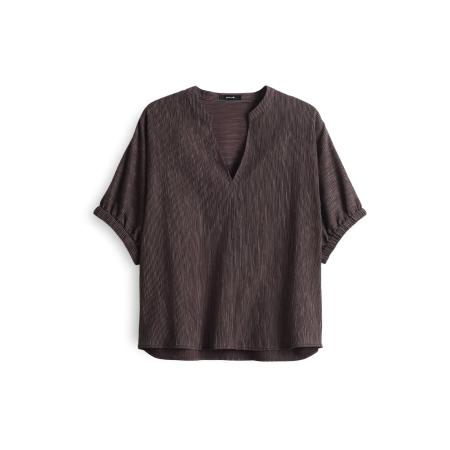 OPUS OPUS Blouse Farula donkerbruin / taupe