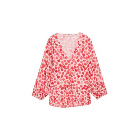 Tom Tailor TOM TAILOR Blouse koraal / rood / wit