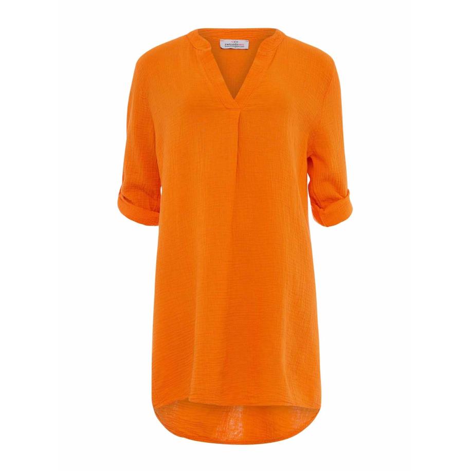 zwillingsherz Zwillingsherz Tuniek Amelie oranje -