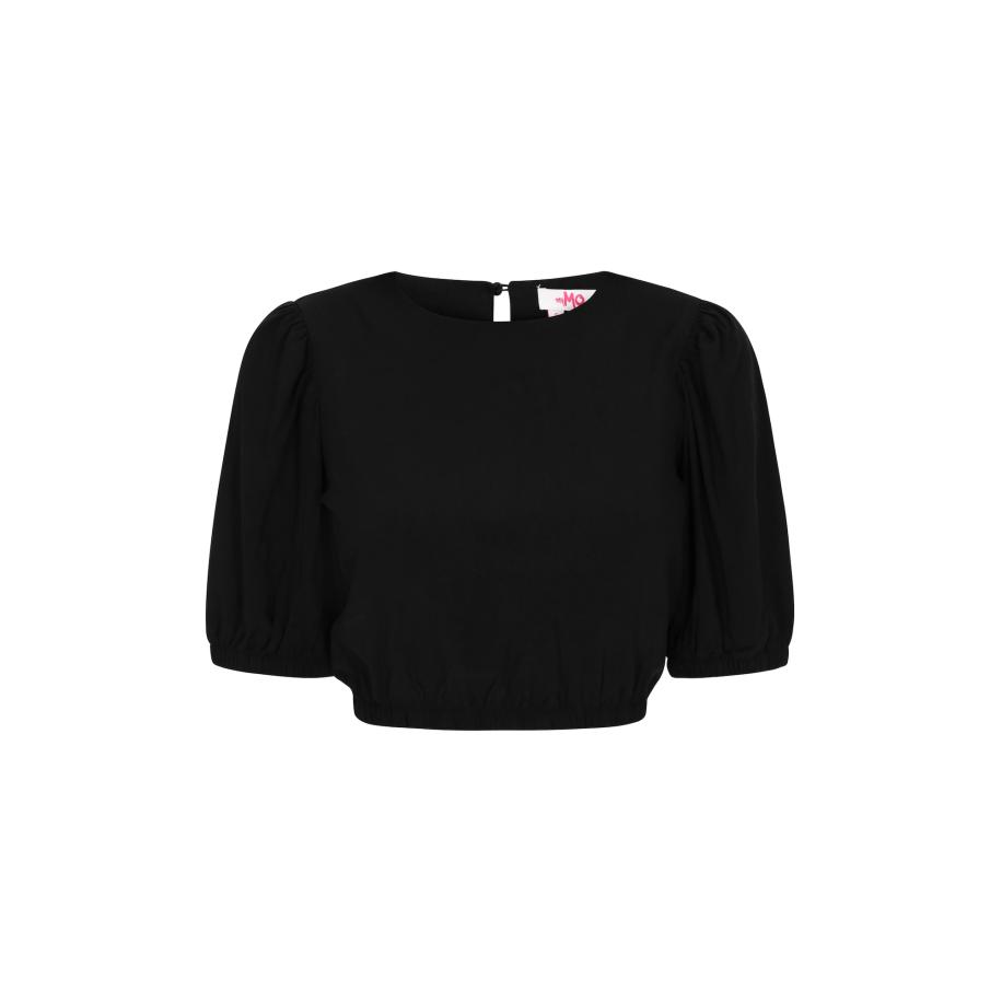 Swirly swirly Blouse Spring Summer zwart -