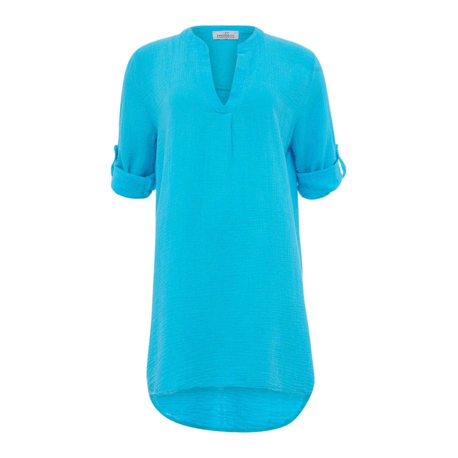 zwillingsherz Zwillingsherz Tuniek Amelie hemelsblauw -