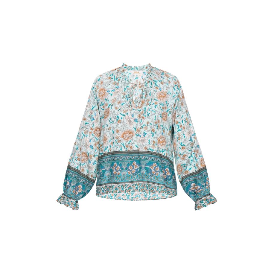 Usha usha FESTIVAL Blouse aqua / gemengde kleuren -