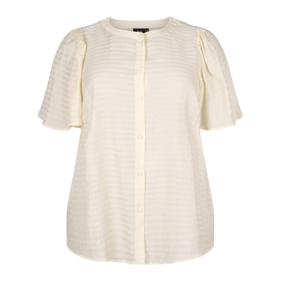 Zizzi Zizzi Blouse MSABA wit -
