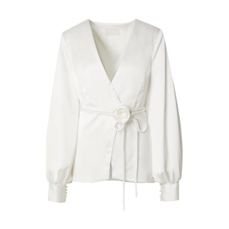 Kaviar Gauche Fleur by Kaviar Gauche Blouse BRIDAL wit