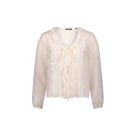 Zero zero Blouse eierschaal