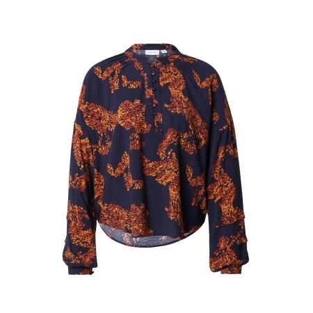 Vila VILA Blouse VIJOJA oranje / donkeroranje / zwart