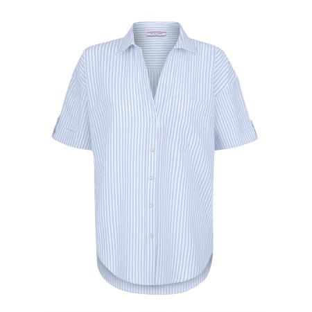 Felix Hardy Felix Hardy Blouse lichtblauw / wit