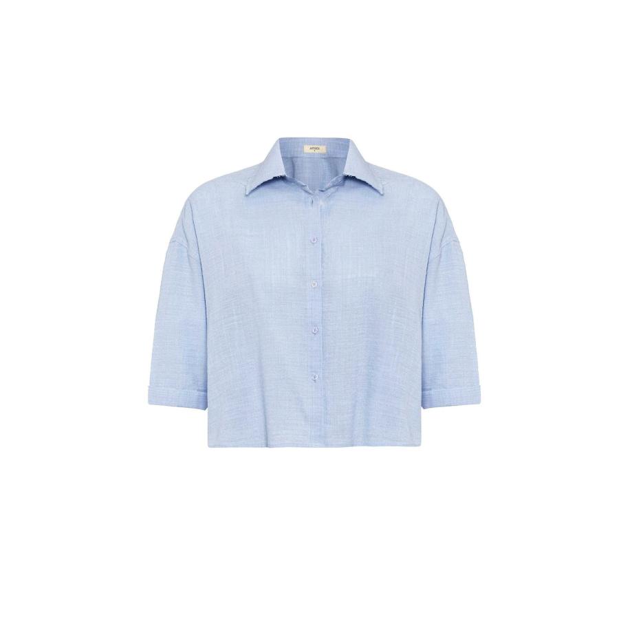 Antioch Antioch Blouse pastelblauw -