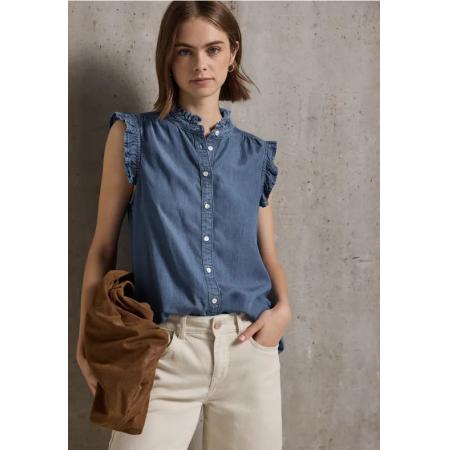 Street One Blouse met ruches