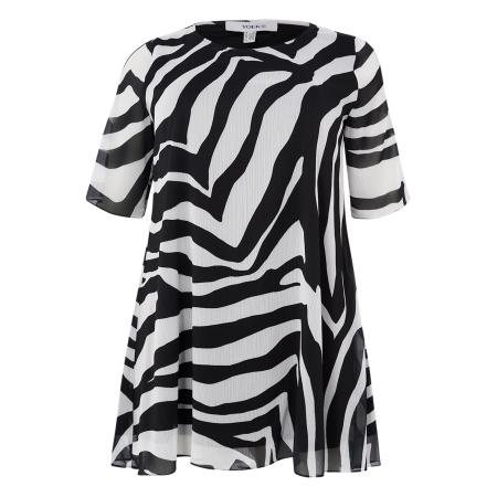 Yoek YOEK Tuniek Savanna zwart / wit