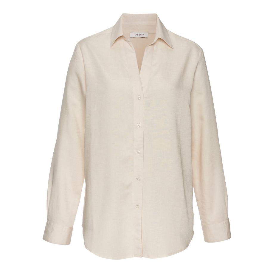 Lascana LASCANA Blouse lichtbeige -