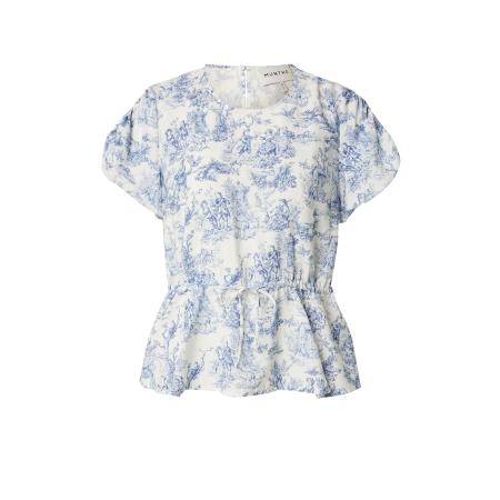 Munthe Munthe Blouse FINONOLA saffier / wit