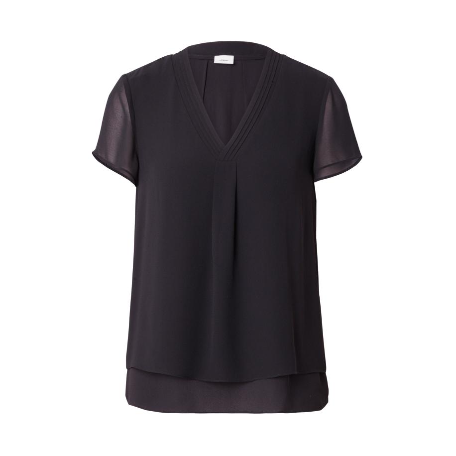 s.Oliver BLACK LABEL s.Oliver BLACK LABEL Blouse zwart -