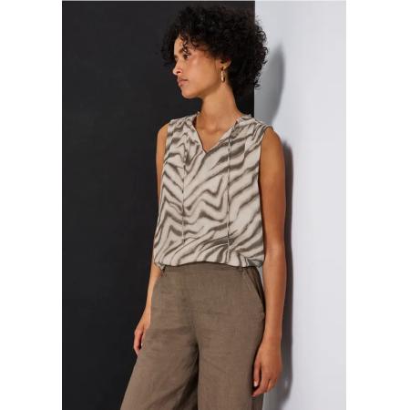 Street One Chiffon bloes met print