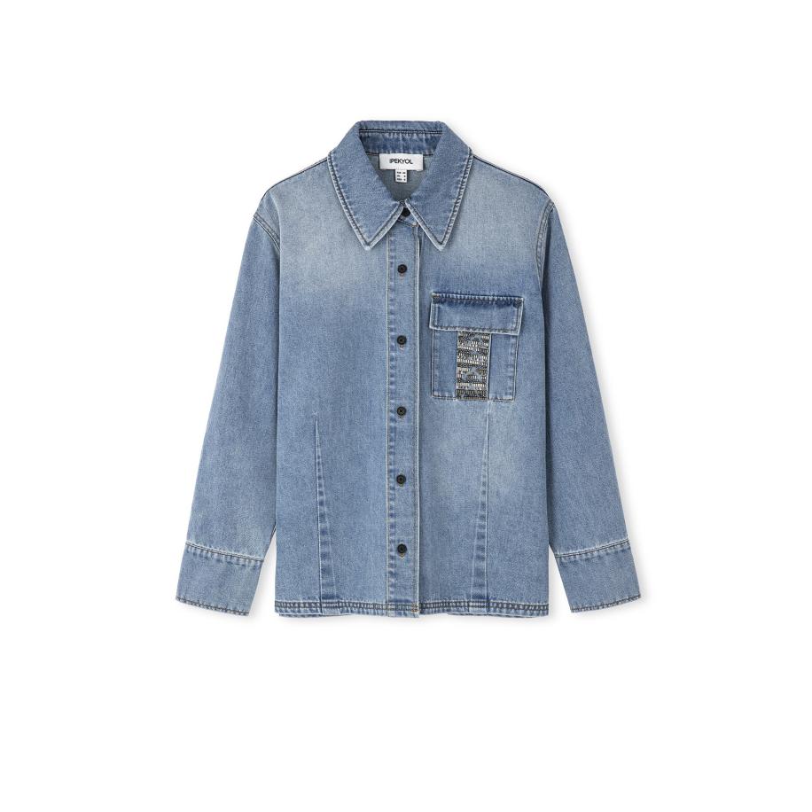 Ipekyol Ipekyol Blouse blauw -